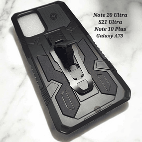 Case Galaxy Note 20 Ultra c/ Clip Gancho para correa c/ Soporte Parante S21 Ultra A73 10 Plus