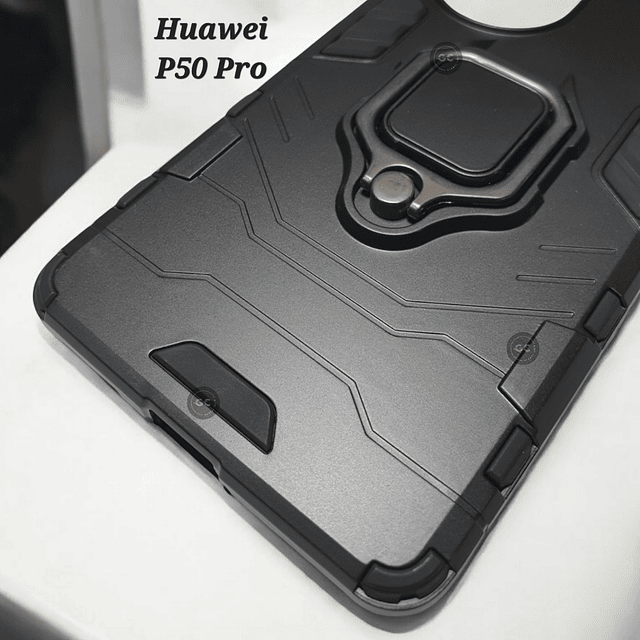 Case Fundas Huawei P50 Pro / P60 Pro / P30 Pro c/ Parante Metal se pega a Soportes Magnéticos