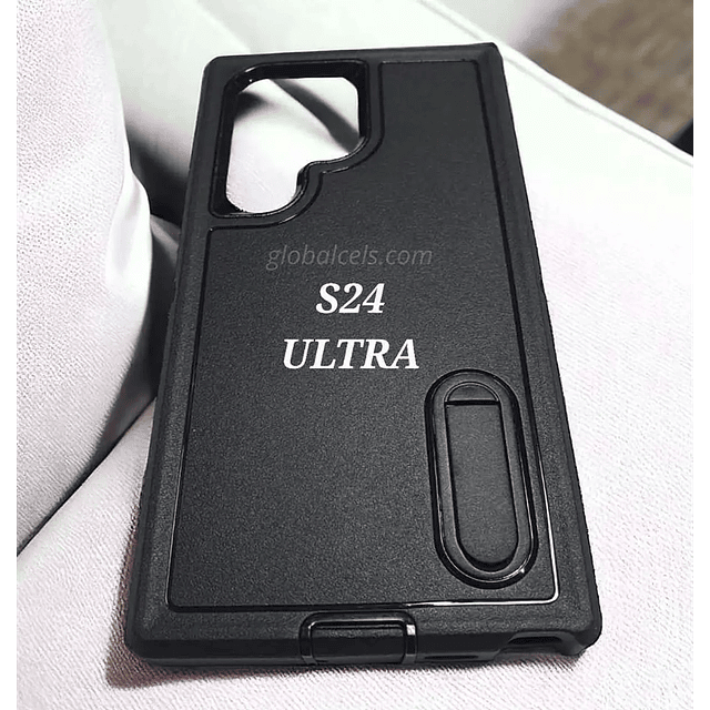 Case 360° S24 Ultra S22 Ultra con Soporte Inclinable AntiShock 3 Partes con Marco Frontal 