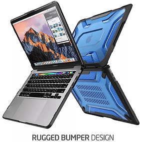 Case MacBook Pro 13 2020 2018 2017 2016 Supcase a2159 A1989 A1706 A1708 Azul Frost