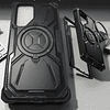 Case Antishock 360° Samsung S22 Ultra con Soporte Metálico y MagSafe con Marco Frontal