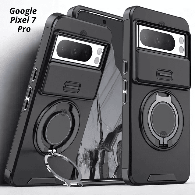 Case Google Pixel 7 Pro - Protección Cámara Deslizable y Soporte