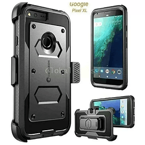 Case Google Pixel XL Funda 360 I-Blasón Armorbox c/ Gancho c/ Mica