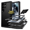 Case Galaxy S24 Ultra de 3 Partes c/ Parante Antishock 360° S23 Ultra S22 Ultra A54
