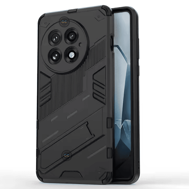 Case OnePlus 13 Antigolpes con Cubierta de Cámara con Soporte inclinable