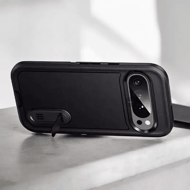 Case Google Pixel 9 Pro XL 360° con Protección 3 Capas con Soporte y Taponeras