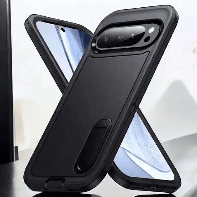 Case Google Pixel 9 Pro XL 360° con Protección 3 Capas con Soporte y Taponeras