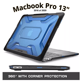 Carcasa MacBook Pro 13 Pulgadas Modelos A2338 M1, A2289, A1989 - Supcase UB Pro Rugged - Azul