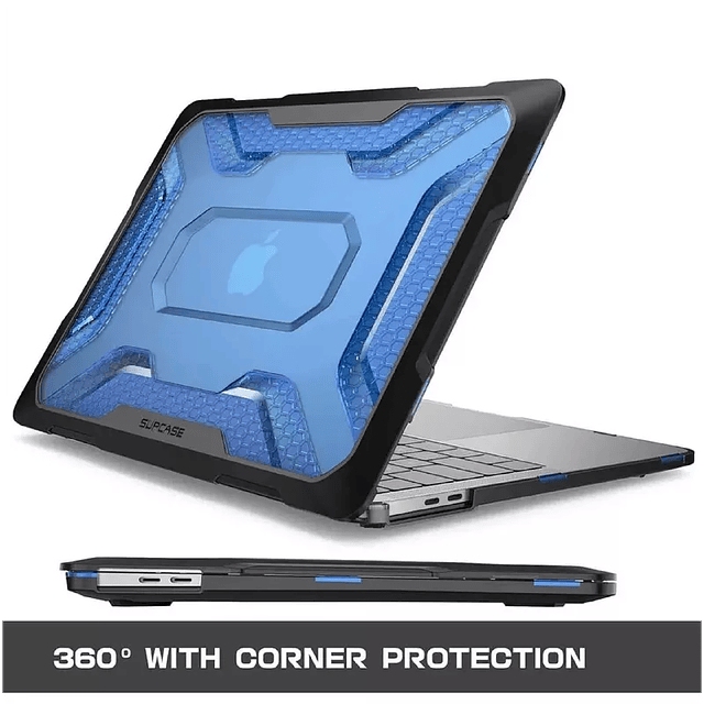 Funda Supcase UB Pro MacBook Pro 13" 2016-2020 - Protección Extrema Antigolpes - Azul Frost