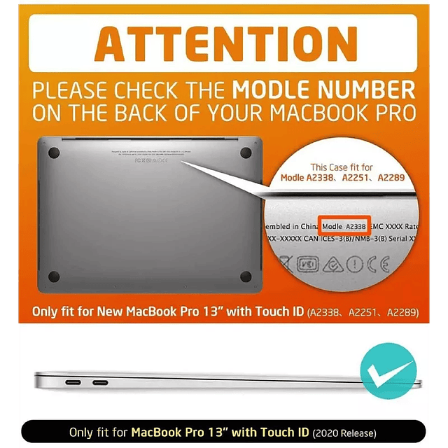 Funda Supcase UB Pro MacBook Pro 13" 2016-2020 - Protección Extrema Antigolpes - Azul Frost