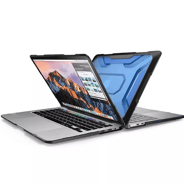 Funda Supcase UB Pro MacBook Pro 13" 2016-2020 - Protección Extrema Antigolpes - Azul Frost