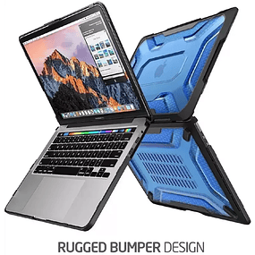 Funda Supcase UB Pro MacBook Pro 13" 2016-2020 - Protección Extrema Antigolpes - Azul Frost