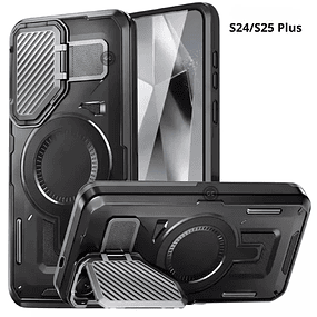 Funda MagSafe para Galaxy S25 Plus y S24 Plus - Protección Cámara y Soporte