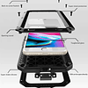 Case iPhone 15 Pro Max Chasis Blindado - Full Black Edition 360 Metálico