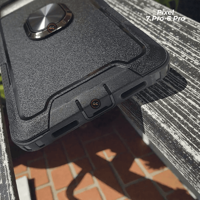 Case Google Pixel 7 Pro / 6 Pro - Armadura 360 Heavy Duty + Anillo
