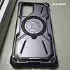 Case MagSafe Galaxy S22 Ultra de Protección 360° Metalizado con Soporte