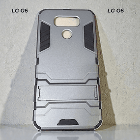 Case LG G6 Antishock Heavy Duty - Doble Capa con Soporte