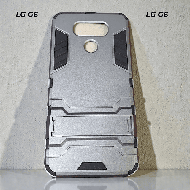 Case LG G6 Antishock Heavy Duty - Doble Capa con Soporte