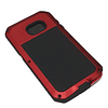 Case Metálico Samsung Galaxy S7 Edge - Armadura Roja 360°