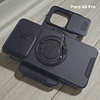 Case Poco X6 Pro 5G con Protector de Cámara y Soporte Metálico Inclinable 360