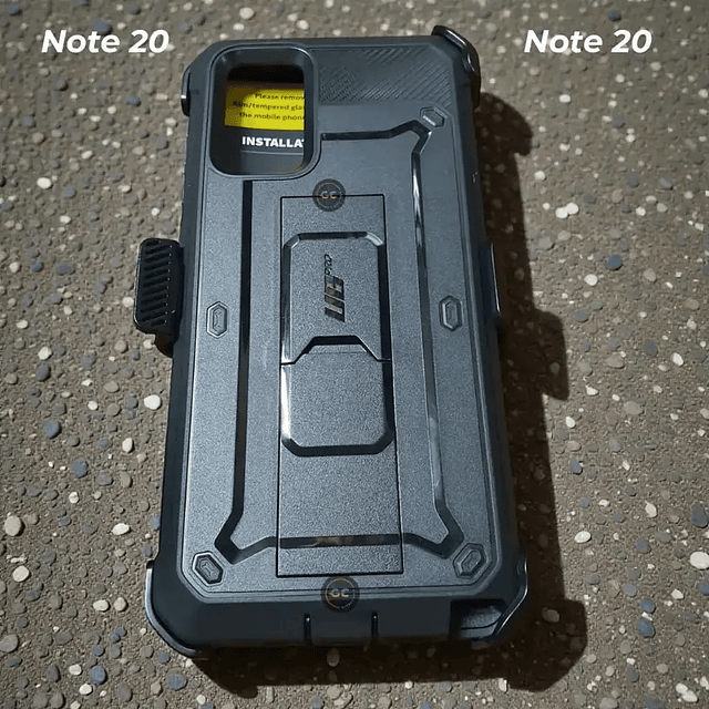 Case Supcase Unicorn Beetle Pro Galaxy Note 20 - Protección 360 con Clip