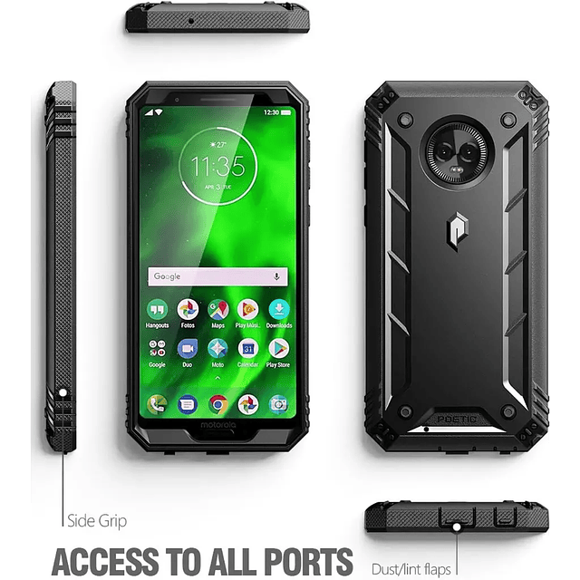Case 360 Motorola Moto G6 - Armadura con Mica y Sellado Antipolvo