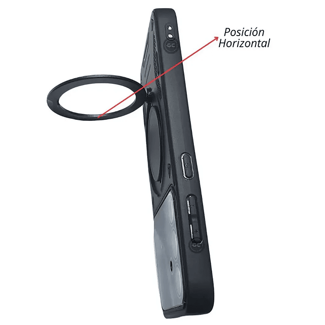 Case MagSafe con Soporte 360 y Protector de Cámara - Galaxy S24 / S23 / S22 / S23 FE