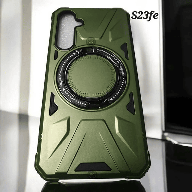 Case MagSafe Galaxy S23 FE - Armadura AntiShock con Soporte 360°