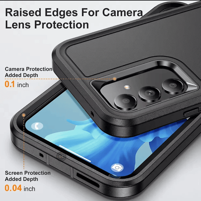 Case Samsung Galaxy A54 - Armadura 360 Heavy Duty con Marco Frontal