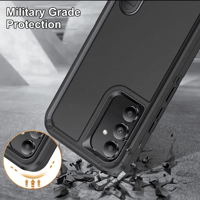 Case Samsung Galaxy A54 - Armadura 360 Heavy Duty con Marco Frontal