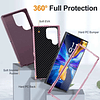 Case 360 Galaxy S22 Ultra - Blindaje Industrial Violeta / Rosado