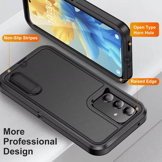 Case Galaxy A54 5g Fundas 360 c/ Marco c/ Parador Carcasas A54 de 3 partes AntiShock 