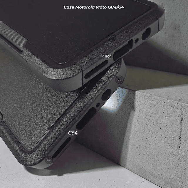 Case Motorola Moto G84 / G54 - Armadura Doble Capa Antishock