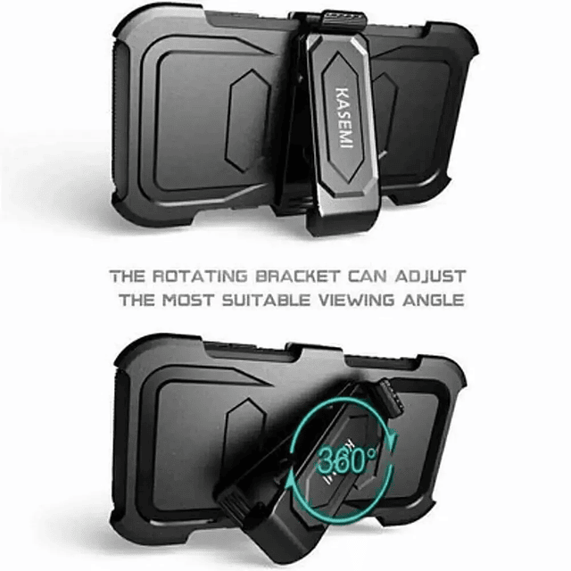 Case Motorola Moto G4 Plus G4 con Soporte Inclinable con Clip para Correa ó Cinturón