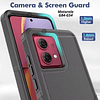 Case Motorola Moto G54 / Moto G84 Carcasas Antishock Recias Gruesas de Bordes Elevados