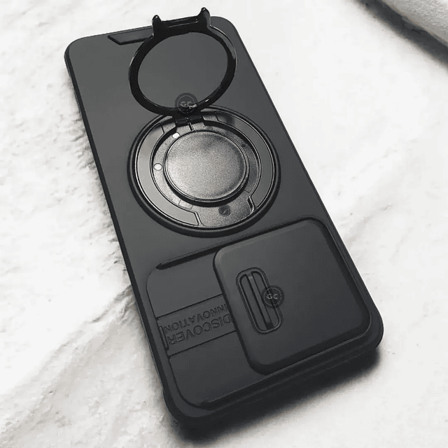 Case Xiaomi 14T / Note 13 Pro / Poco X6 Pro - Armadura con Tapa de Cámara y Soporte 360