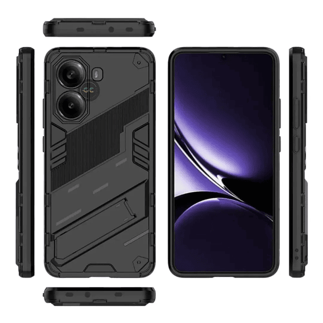 Case Xiaomi Poco X7 Pro 5g Funda AntiShock c/ Cubierta de Cámara c/ Soporte Inclinable