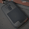 Case LG G4 en Love Mei Armadura de Aluminio Blindado Antishock con Vidrio