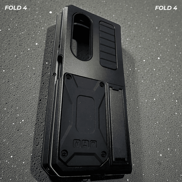 Case Z Fold 4 Aluminio Grado Militar / Blindaje 360° Bisagra y Soporte