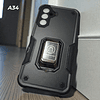 Case Samsung Galaxy A73 y A34 5G con Blindaje Antishock con Soporte de Metal