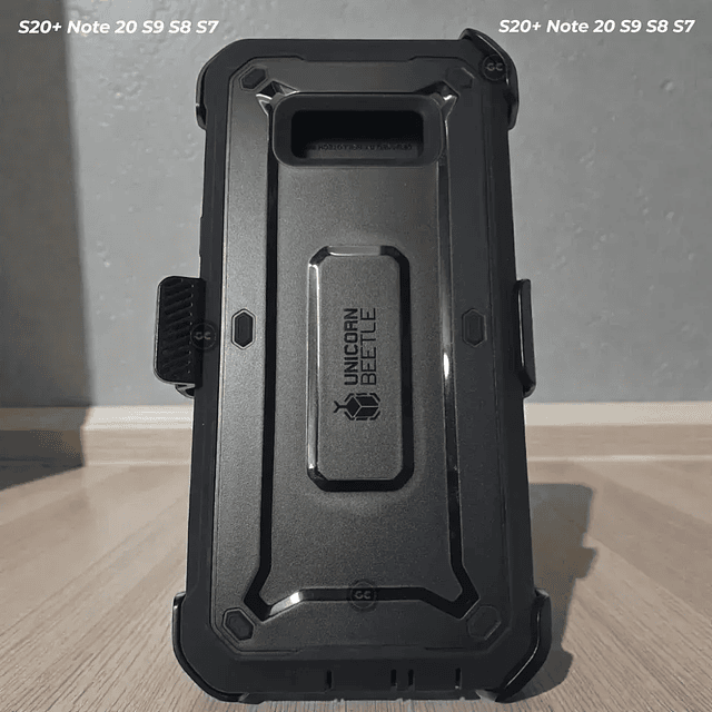 Case Supcase S8 Plus Original con Blindaje Total con Mica + Clip para Cinturón + Antishock