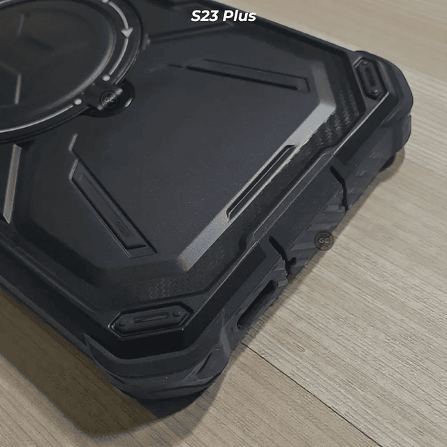 Carcasa Samsung Galaxy S23 Plus MagSafe 360° con Soporte de Metal y Marco Frontal