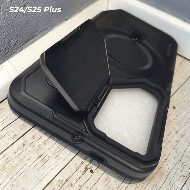 Case Samsung Galaxy S25 Plus / S24 Plus Antishock con MagSafe y Protector de Cámara Metálico