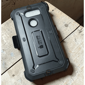 Case LG V35 ThinQ / V30 Plus Supcase UB Pro Funda Militar con Clip para Correa y Soporte