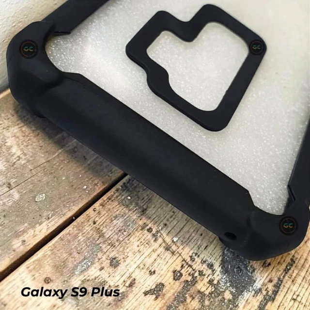 Carcasa 360° Galaxy S9 Plus y Note 10+ con Marco Frontal + Encajonado + Trasera Transparente