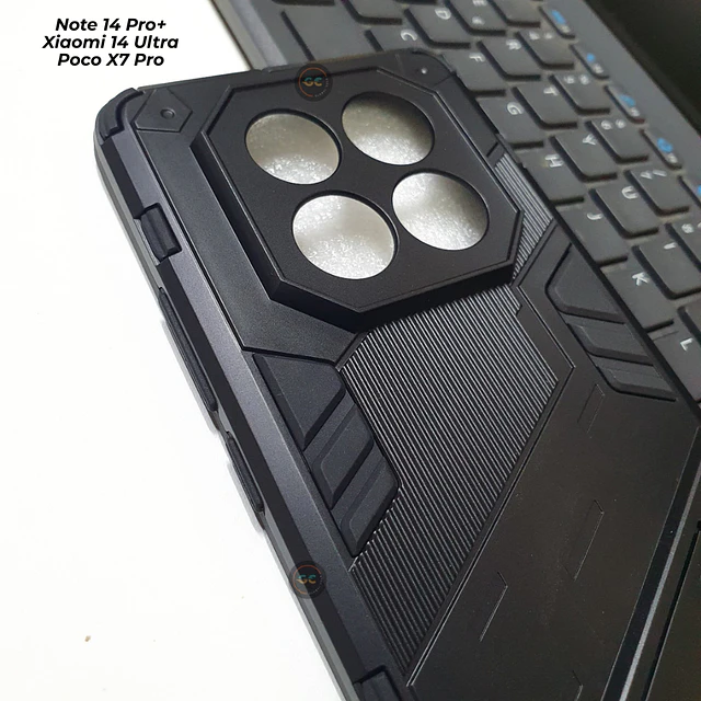 Carcasa Redmi Note 14 Pro Plus / Xiaomi 14 Ultra con Parante Antishock 