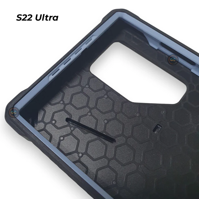 Case Samsung S22 Ultra 360 con Parante Metálico MagSafe con Marco Antigolpes