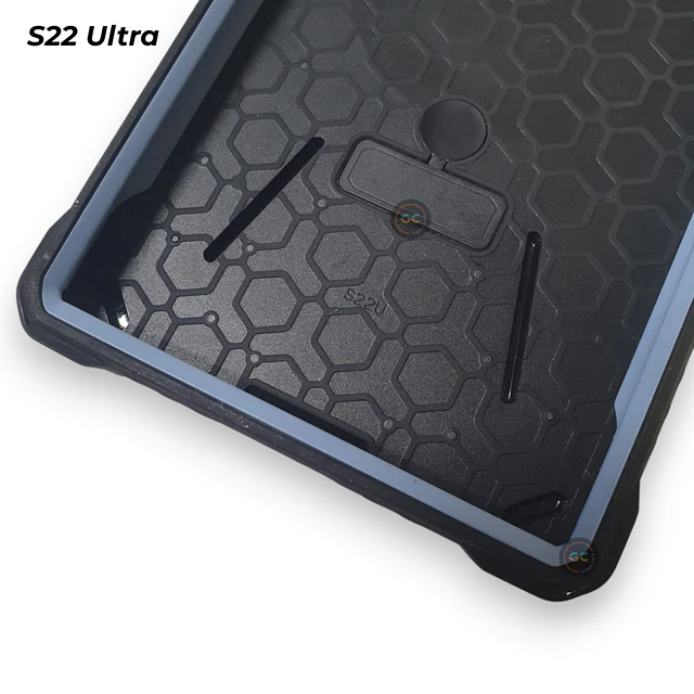 Case Samsung S22 Ultra 360 con Parante Metálico MagSafe con Marco Antigolpes
