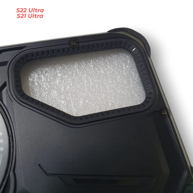 Case Samsung S21 Ultra 360 MagSafe con Soporte y Anillo Antishock