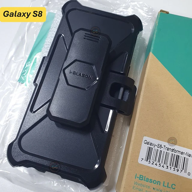 Case Samsung S8 con Clip para Cinturón y Soporte Integrado i-Blasón